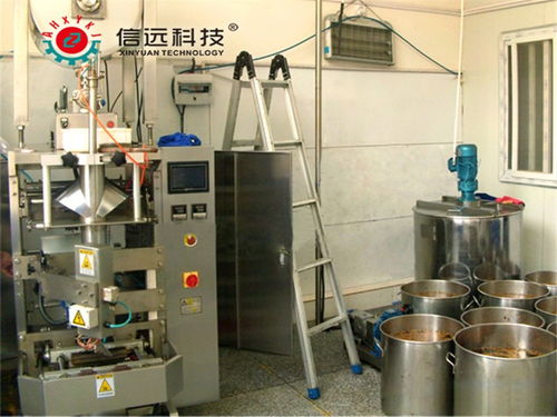 乡城县酱料给袋式自动包装机生产线